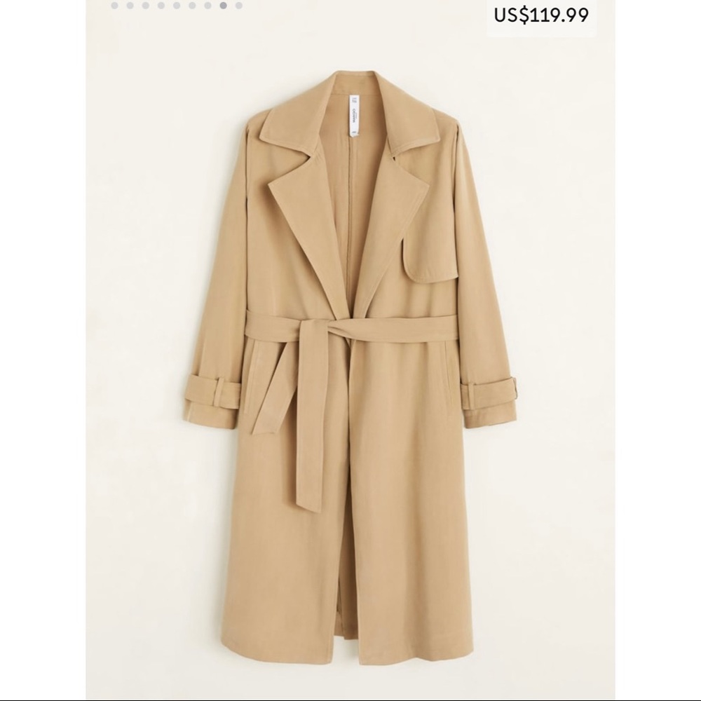 Mango Classic Trench
